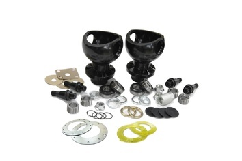 ШОПК и шкворневый узла на УАЗ мост Спайсер