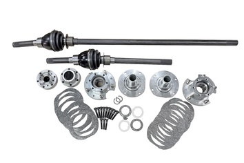 Узел ступичный с приводами (ШРУСами) Соболь 4х4 передний мост