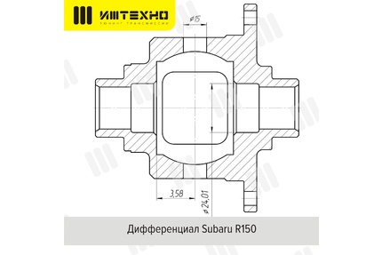 Блокировка дифференциала Блокка™ Subaru																												